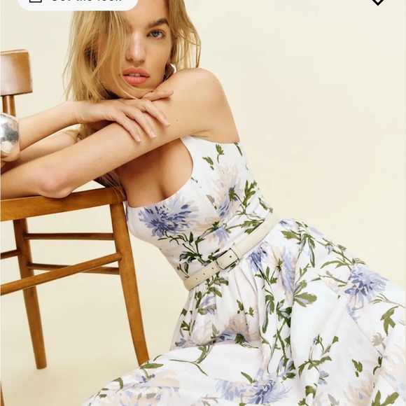 mara hoffman denim midi dress - Deep Blue SIZES:30X34 may-launch-2290 Bohemian Dress With Denim Perfect for a casual